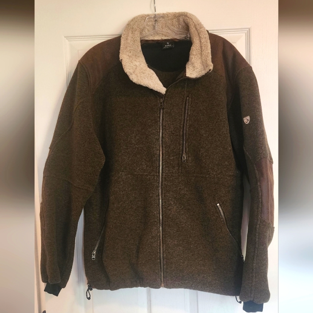 Kuhl Men's fleece jacket. Size Large